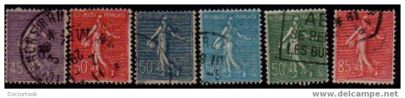 FRANCE   Scott: # 138-54   F-VF USED - Used Stamps