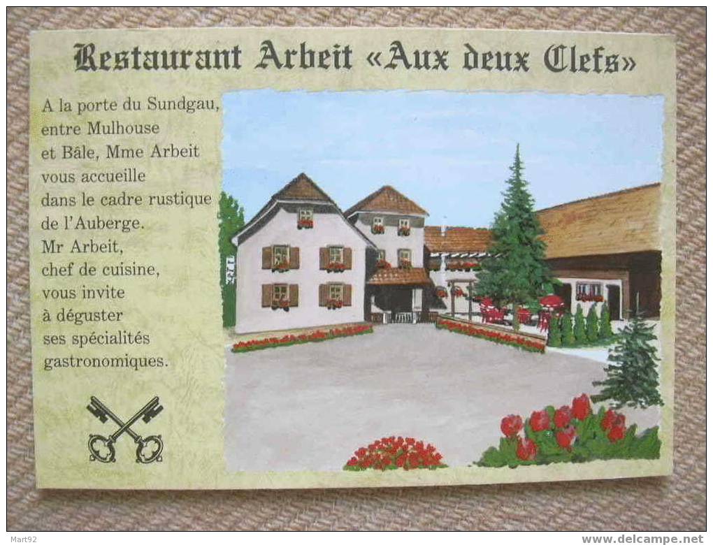 68 ALTKIRCH RESTAURANT AUX DEUX CERFS - Altkirch