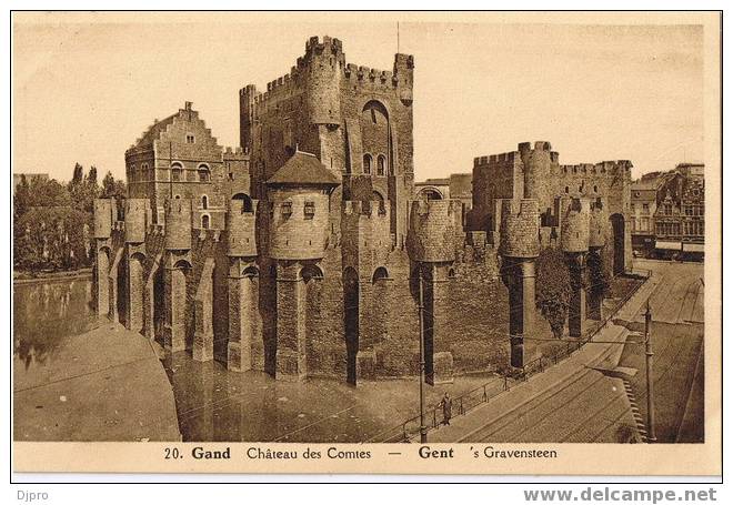 Gand Chateau Des Comtes Nr 20 / Gent S'gravensteen - Gent