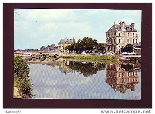 19588 Pontivy Le Pont Du Quartier Sur Le Blavet, Au Fond La Place Nationale N° 13/1432 Edit. Artaud Belle Cpsm - Pontivy