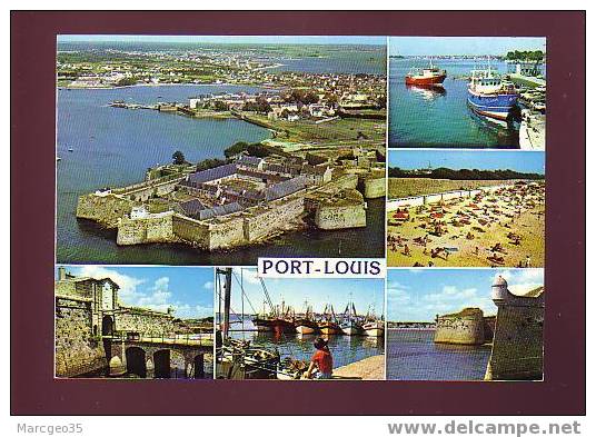 19606 Port-louis Multivue N° 2 Edit. Artaud Belle Cpsm - Port Louis