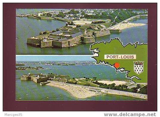 19609 Port-louis Multivue N° 7 Edit. Artaud Belle Cpsm - Port Louis