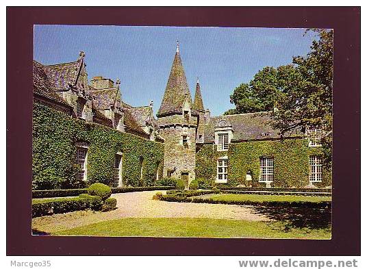 19636 Rochefort En Terre La Château, La Cour D'honneur N° 36/1675 Edit. Artaud Belle Cpsm - Rochefort En Terre