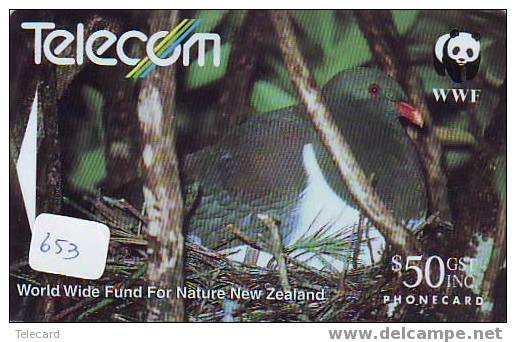 Bird OISEAU Vogel PÁJARO (6) WWF Pegion - New Zealand