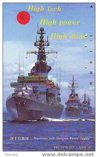 Télécarte War Ship (8)  Boat  Bateau  Warship Military Ship Paquebot  Navire De Guerre  Boats Navy Leger Armee - Armee