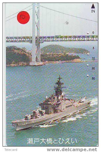 Télécarte War Ship (10)  Boat  Bateau  Warship Military Ship Paquebot  Navire De Guerre  Boats Navy Leger Armee - Armée