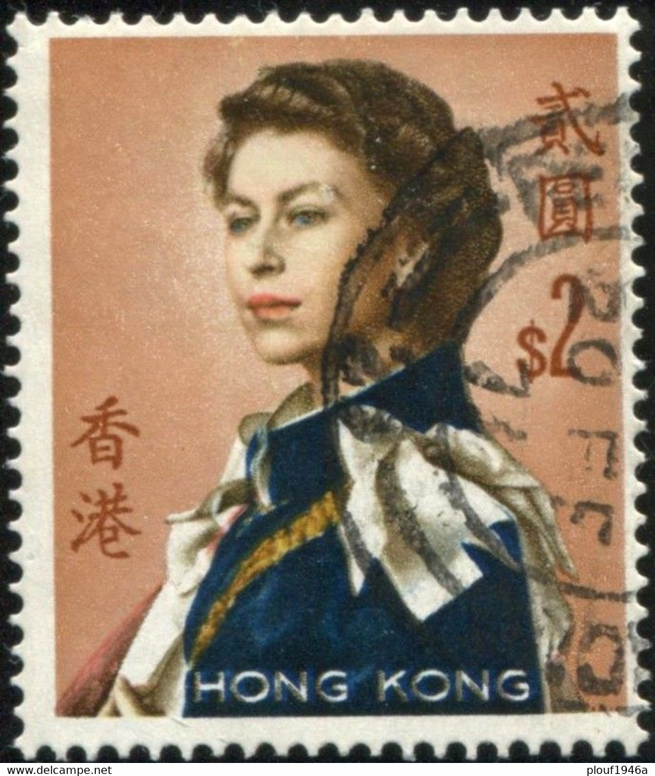 Pays : 225 (Hong Kong : Colonie Britannique)  Yvert Et Tellier N° :  205 A (o) - Used Stamps