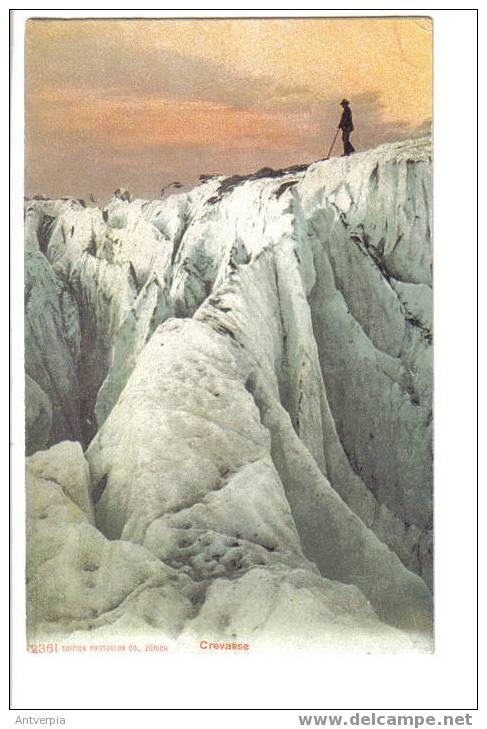 ALPINISME Crevasse (vierge Carte Parfait) - Alpinisme