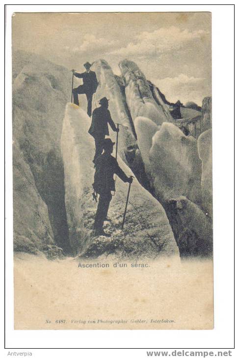 ALPINISME Ascention D'un Serac (vierge Carte Parfait) - Alpinisme