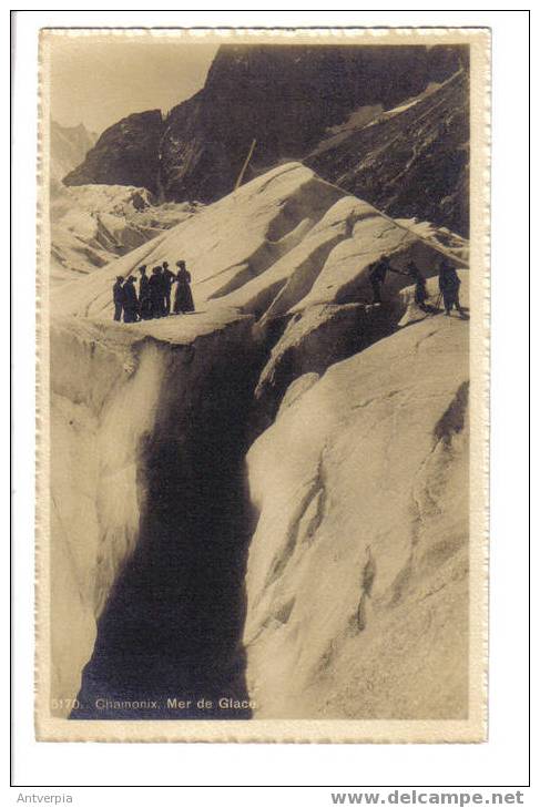 ALPINISME Chamonix Mer De Glace (vierge Carte ) - Alpinismo