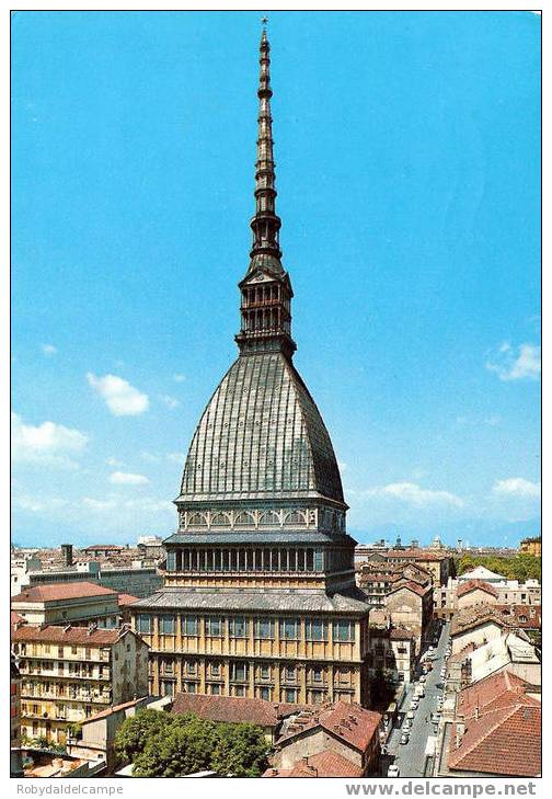 CF1765 - TORINO - Cartolina Viaggiata ( 1983 ) - Mole Antonelliana