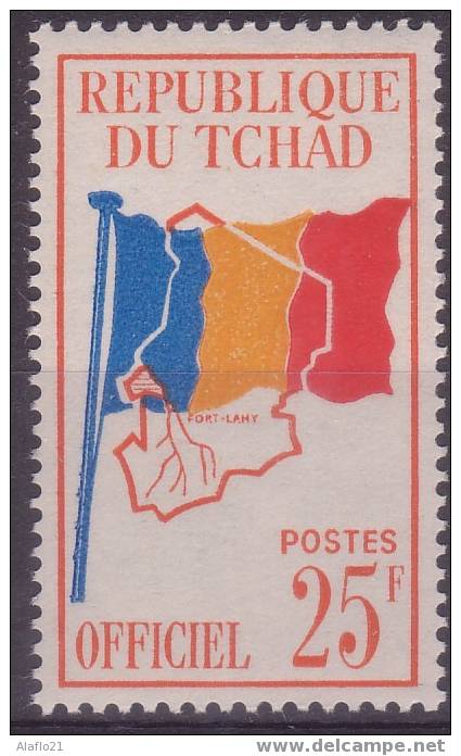 TCHAD -  Service N° 5 - Neuf** - Tchad (1960-...)