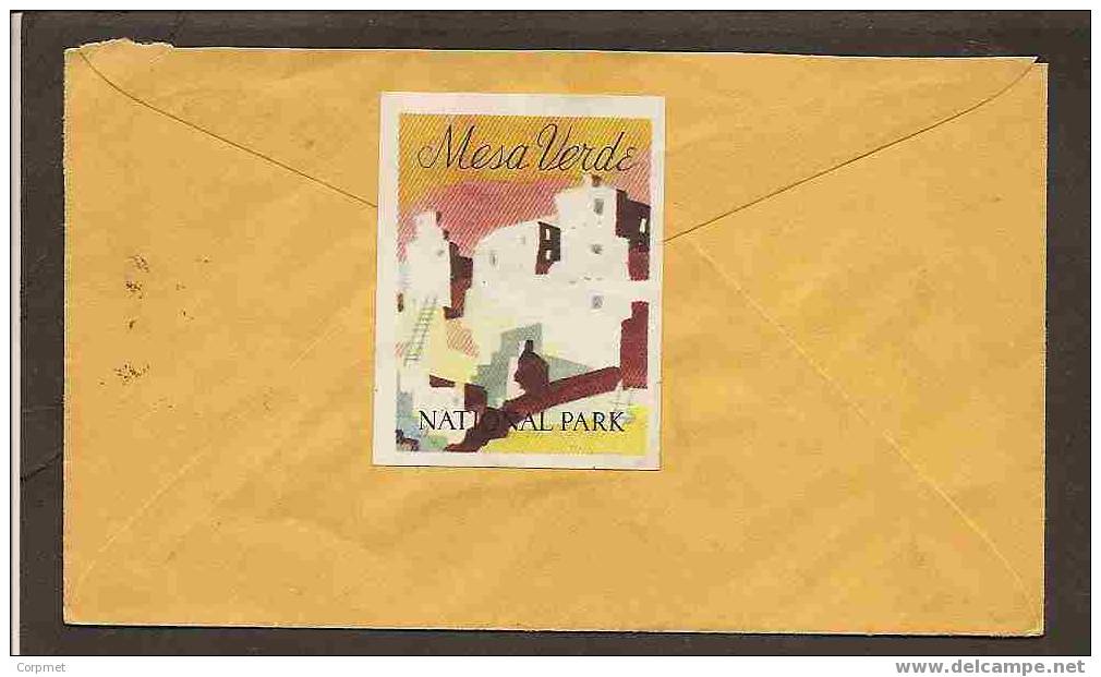 USA - FANTASTIC "Postage Will Paid By Addressee" 1940 TAXED And With "MESA VERDE" Rare Vignette Closing - TEXAS - Franqueo