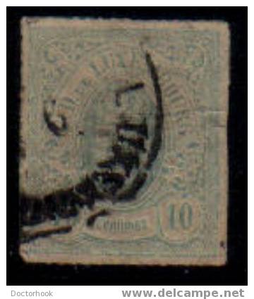 LUXEMBOURG    Scott: # 7  F-VF USED - 1859-1880 Armoiries