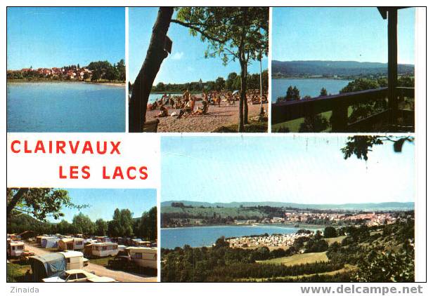 CARTE POSTALE DE CLAIRVAUX- LES-LACS - Clairvaux Les Lacs