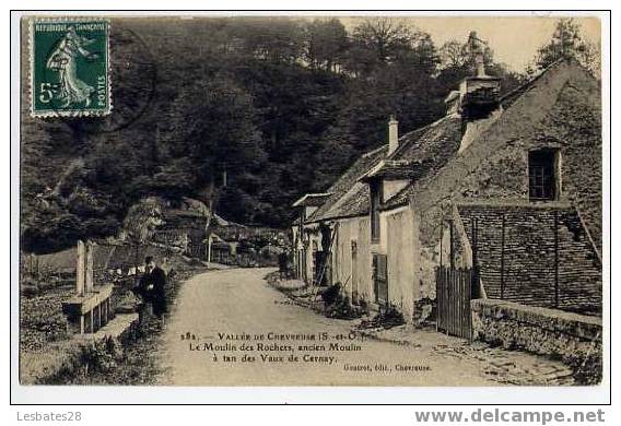 CPA 78.-VALLEE DE LA CHEVREUSE.-Le Moulin Des Rochers, Ancien Moulin à Tan Des Vaux De Cernay - Vaux De Cernay