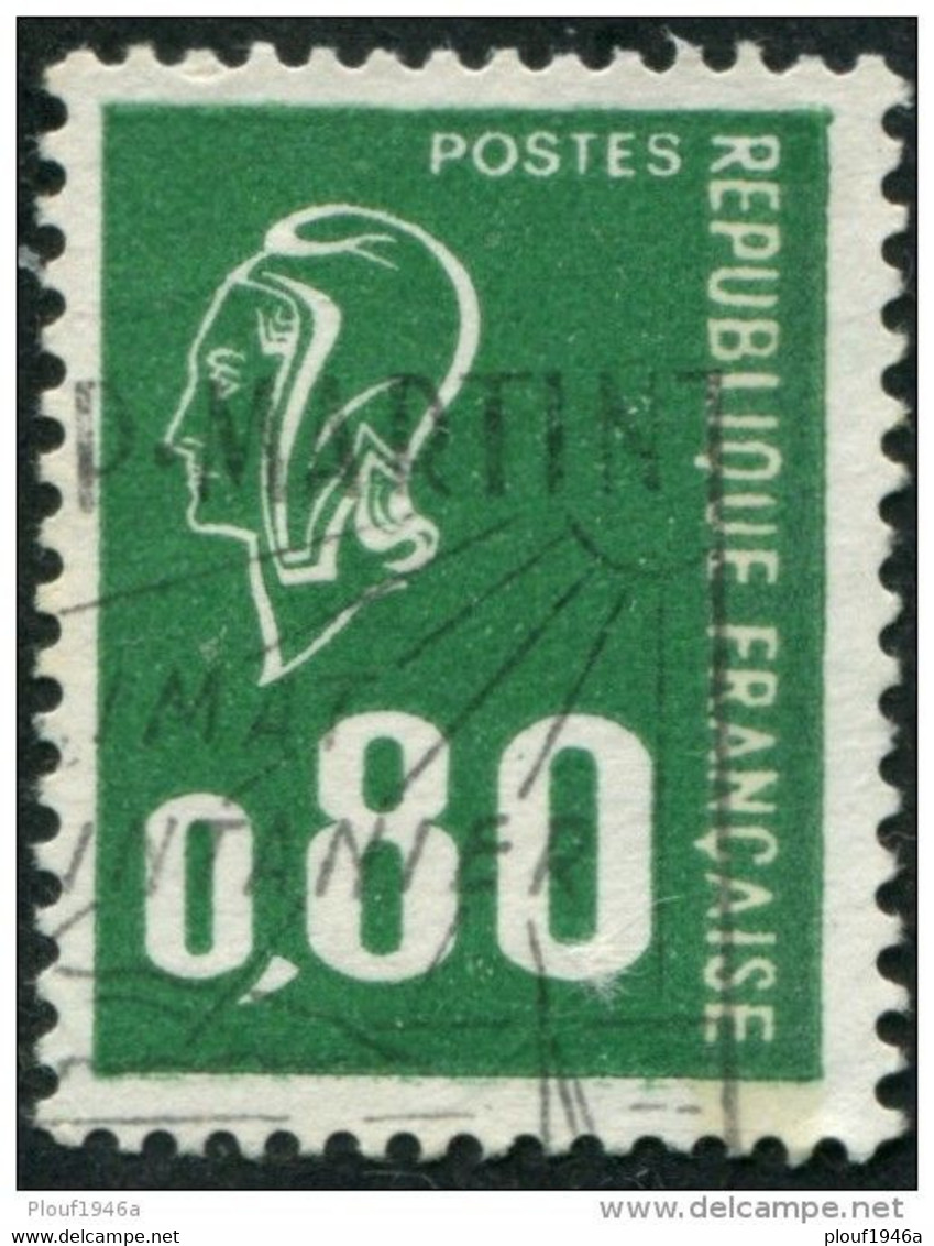 Pays : 189,07 (France : 5e République)  Yvert Et Tellier N° : 1891 (o) Terne - 1971-1976 Marianne Of Béquet