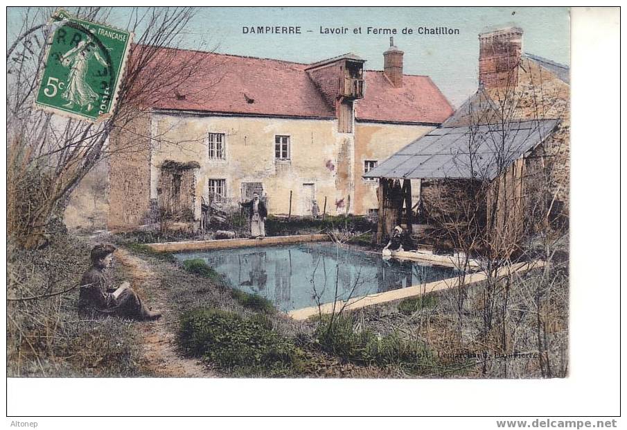 Dampierre En Yvelines : Le Lavoir Et La Ferme De Chatillon Superbement Animés - Dampierre En Yvelines