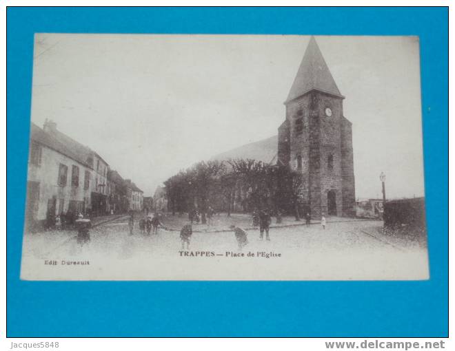 78) Trappes - Place De L'église   - Année  - Edit  Dureault - Trappes