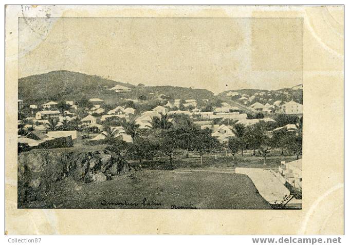 TOM - NOUVELLE CALEDONIE - NOUMEA - QUARTIER LATIN - CARTE PRECURSEUR VOYAGEE En 1903 - Nouvelle Calédonie