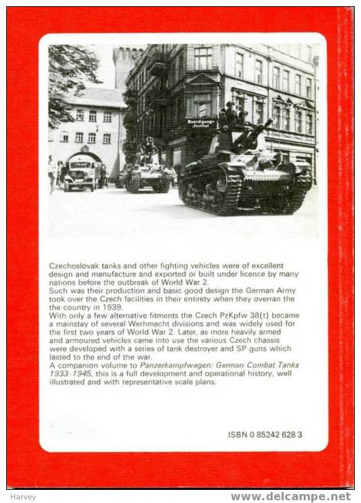 Czechoslovak Armoured Fighting Vehicules 1918-1945, Bellona Editions - Foreign Armies