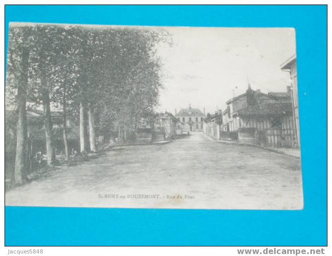 51) Saint Remy En Bouzemont - Rue Du Pont   - Année  - Edit - Saint Remy En Bouzemont