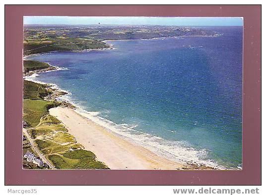 19798 Locquirec Vue Aérienne De La Plage Des Sables Blancs N° 8 Edit. Artaud Belle Cpsm - Locquirec