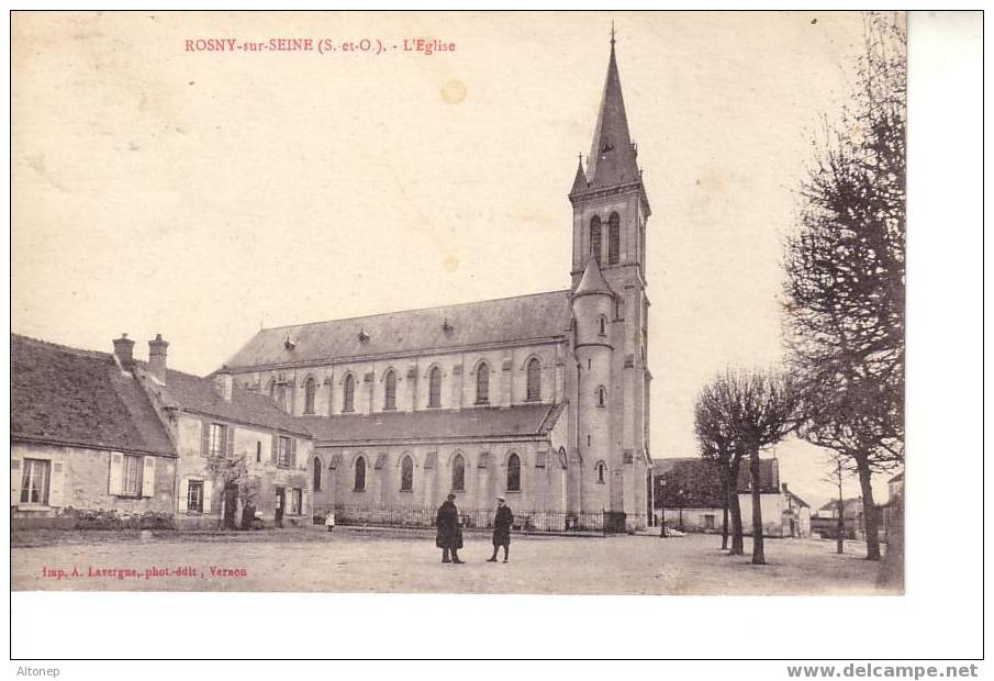 Rosny Sur Seine : L'église - Rosny Sur Seine