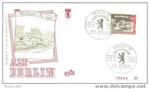 Germany / Berlin - FDC Mi-Nr 225 (U012)- - 1948-1970