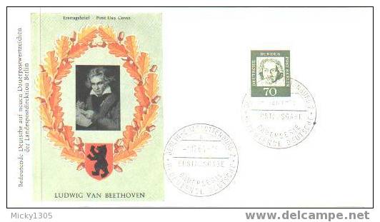 Germany / Berlin - FDC Mi-Nr 210 (U014)- - 1948-1970