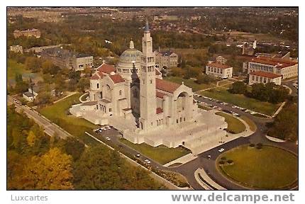 AERIAL VIEW OF THE NATIONAL SHRINE OF THE IMMACULATE CONCEPTION.WASHINGTON D. C. - Washington DC