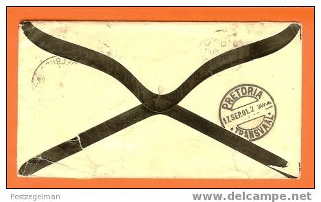 ZAR 1901 Overlijdens Enveloppe (censor Letter Boerwar) F1019a+b - Transvaal (1870-1909)