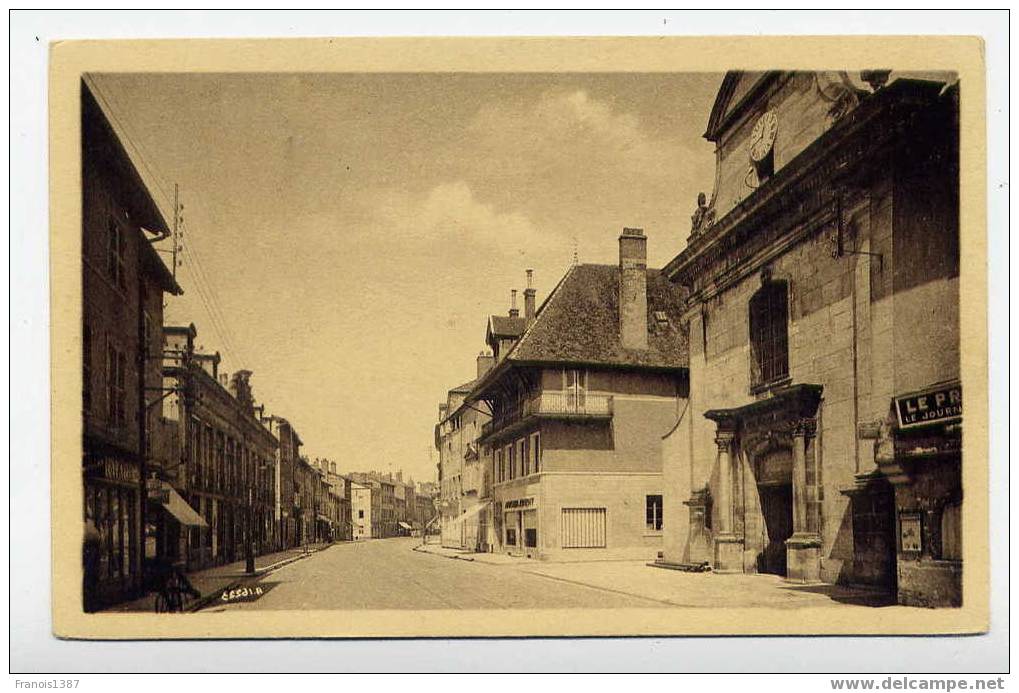 M2 - PONT-de-VAUX - Grande Rue - L'église - Pont-de-Vaux