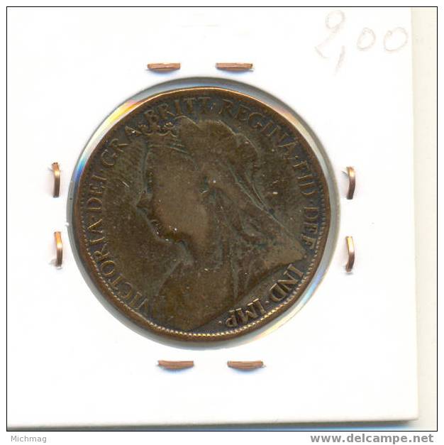 1899  One Penny - D. 1 Penny