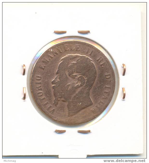 10 Cent V.E. II  1867  N - 1861-1878 : Victor Emmanuel II