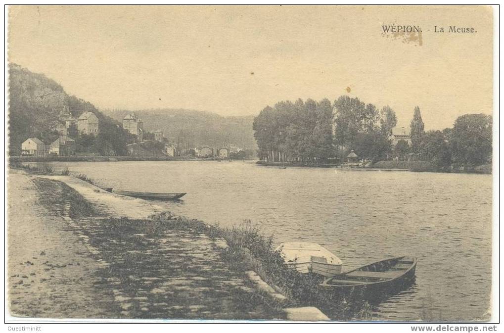 Belgique.Wépion.La Meuse.1917. - Namur