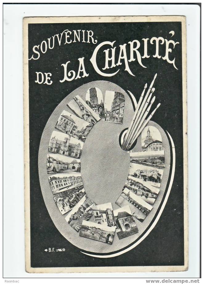 CPA--58-----LA CHARITE-sur-LOIRE-----FANTAISIE----SOUVENIR - La Charité Sur Loire