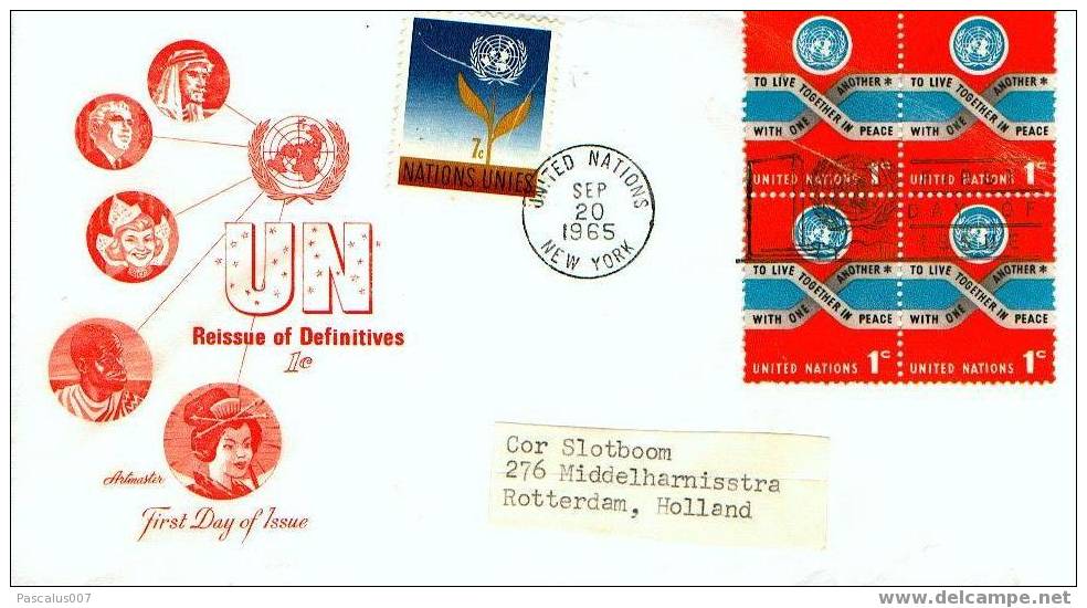 A00024 - Enveloppe Fdc Des états-unis - First Day Issue Of 1965 - Other & Unclassified