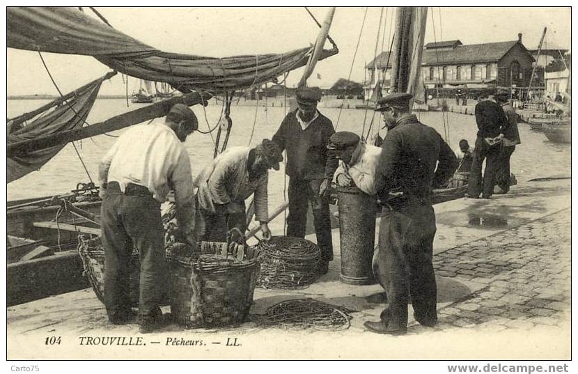 TROUVILLE 14 - Pêcheurs - Trouville