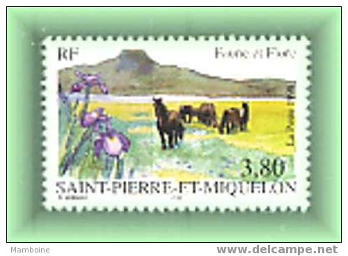SPM 1998 Chevaux  671  Neuf X X Sans Trace - Unused Stamps