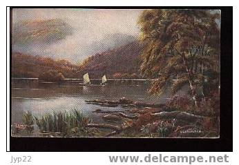 Jolie CP Ancienne Angleterre Ullswater - Oilette Tuck 's 6538 Tableau Peinture - Other & Unclassified