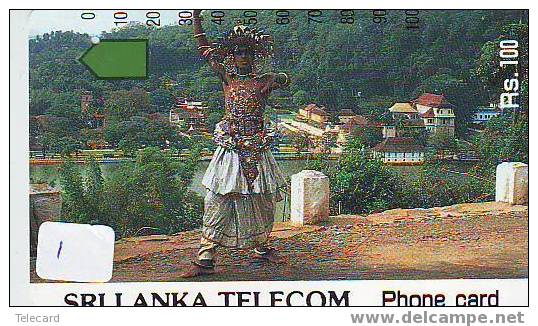 Télécarte SRI LANKA (1) Rs. 100 TAMURA PHONECARD - Sri Lanka (Ceilán)