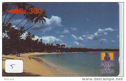 Télécarte SRI LANKA (5) Rs. 300 MAGNETIC PHONECARD - Sri Lanka (Ceylon)