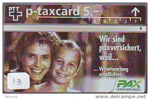 Télécarte SUISSE (13) P-Taxcard LANDIS&GYR Private Phonecard - Schweiz