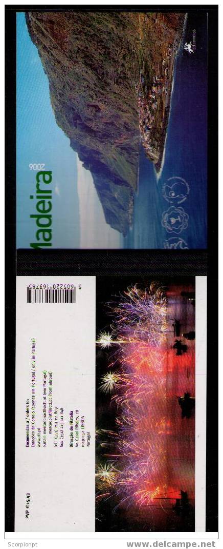 MADEIRA 2006 BOOKLET (tirage 7500ex) With PRINTED COLOR PROOF CEPTsp226 - 2006