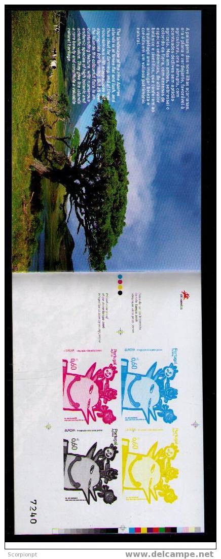 AZORES Anual BOOKLET 7500 Copies PRINTED COLOR PROOF Numération To Azores Island 2006 Portugal Sp227 - 2006