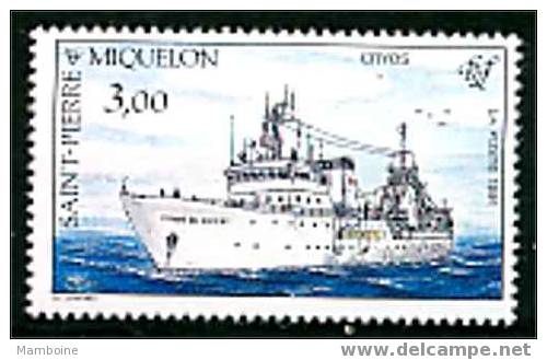 SPM 1991 ~  Bateau Le Cryos  N° 550  Neuf Sans Trace X X - Unused Stamps