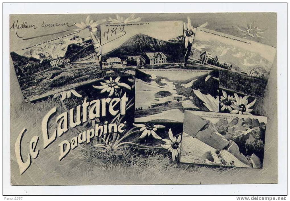 M3 - LE LAUTARET Dauphiné - Jolie Carte (oblitération De LAUTARET - 1913) - Autres & Non Classés
