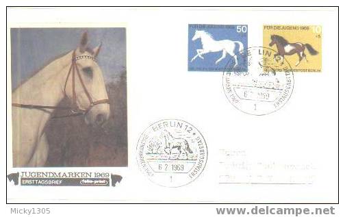 Germany / Berlin - FDC Mi-Nr 326/329 (U028)- - 1948-1970