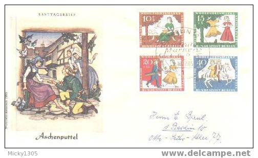 Germany / Berlin - FDC Mi-Nr 266/269 (U032)- - 1948-1970